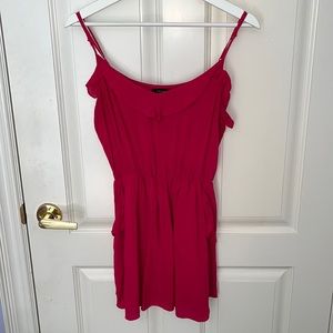 Talula hot pink mini dress